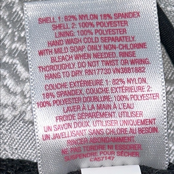 Xhilaration Black Lace One Piece Swimsuit - Picture 9 of 10